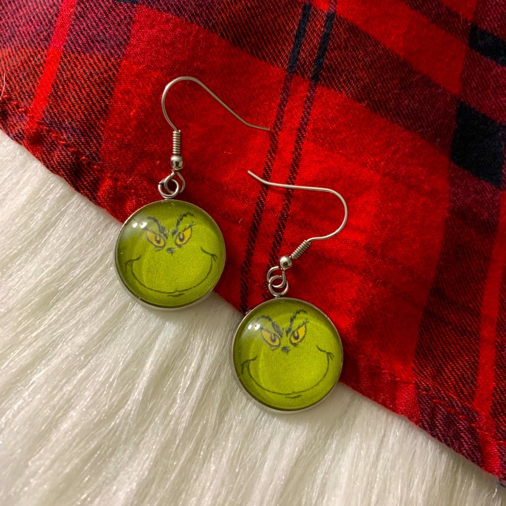 Grinch Earrings